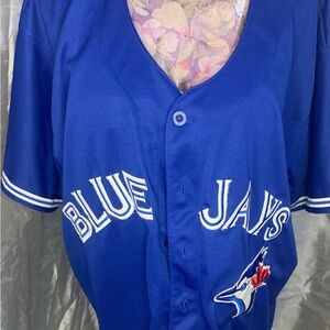 Majestic Blue Jays Blue Jersey